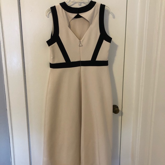M&S Collection dress ivory/black - Picture 3 of 7